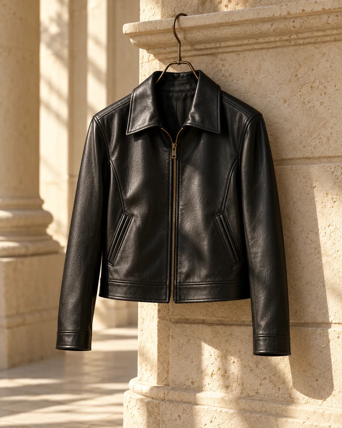 Classic Lambskin Leather Jacket